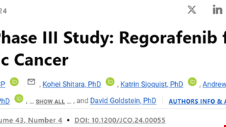 INTEGRATE IIa Phase III Study: Regorafenib for Refractory Advanced Gastric Cancer img